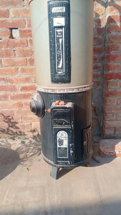 35 gallon gyser good condition just color fade