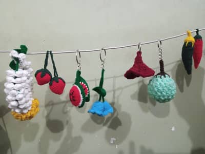Crochet Handmade Keychain
