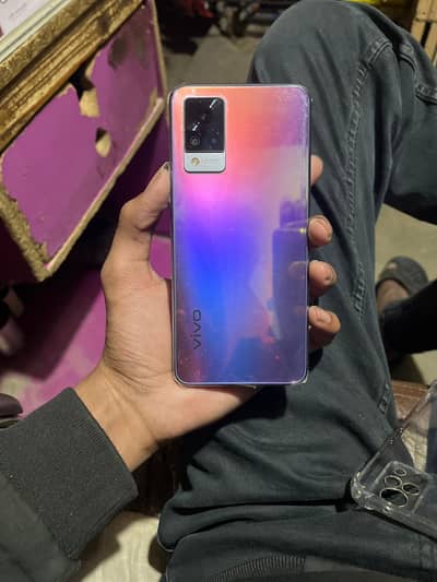 vivo v21 Hy all ok pack phone Hy camplet seman Hy 8/128 Hy 10 by 10 hy