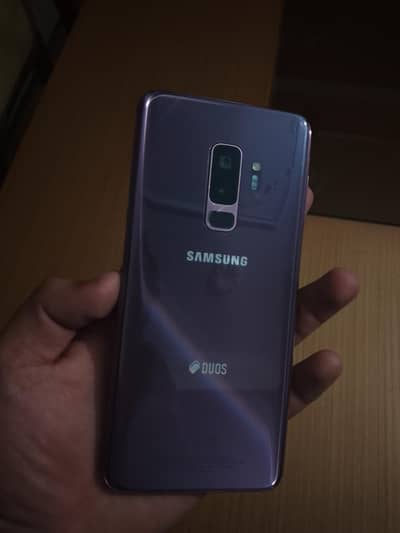 Samsung Galaxy S9 plus saaf suthra 6/64 official pta