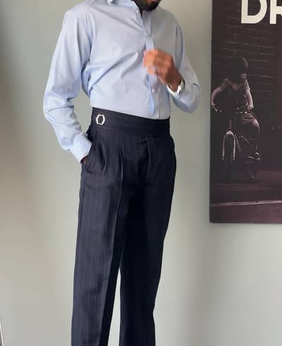 Royal blue lining pant