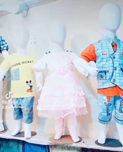 Kids Dummies for Shops  ( 1-3 years )