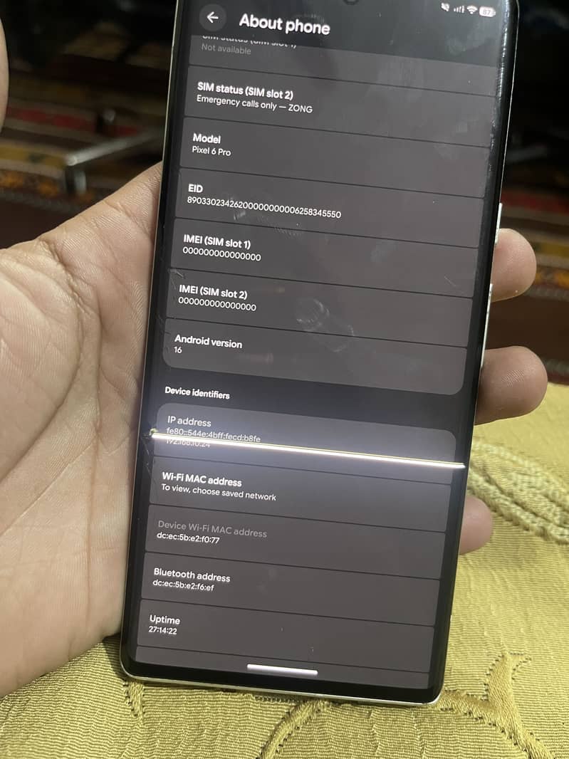 Google pixel 6 pro 256jb 2
