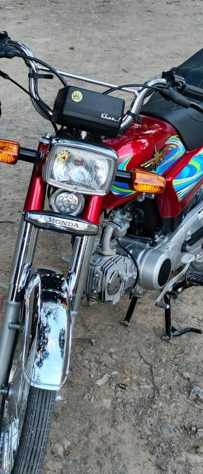 Honda CD 70 2024 model Islamabad number 03 27 35 83 3 69 my WhatsApp