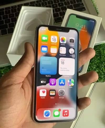 iPhone X 256GB PTA Approved 0323.3070. 027 contact me