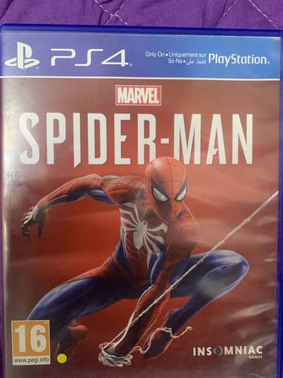Spiderman 2018 PS4