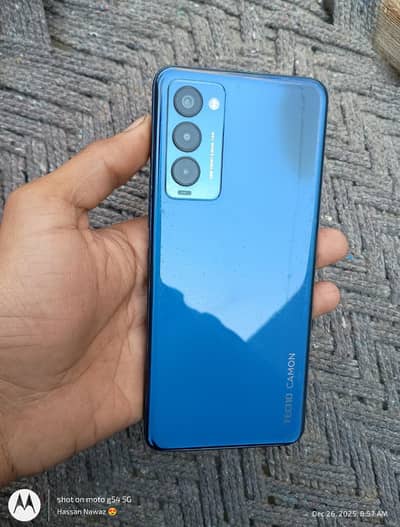 CAMON 18T 4/128GB WITH COMPLETE BOX PTA APROVED