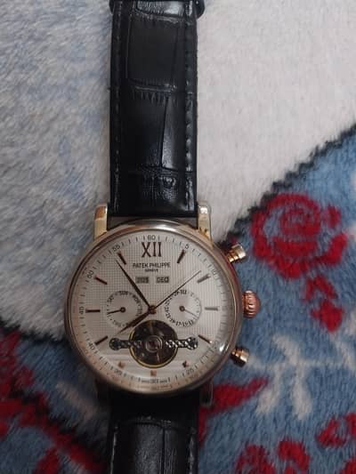 automatic patek phillipe watch