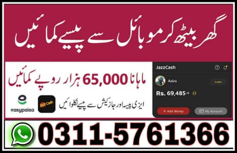 online work available in Pakistan, full time, part time