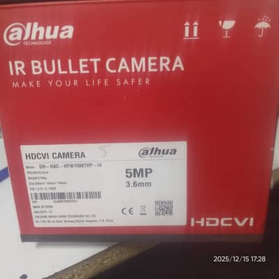 Dahua DH-HAC-HFW1500THP-14 5MP HDCVI IR Security Camera
