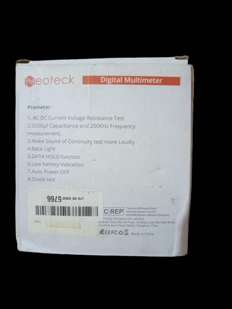 Digital multimeter 1