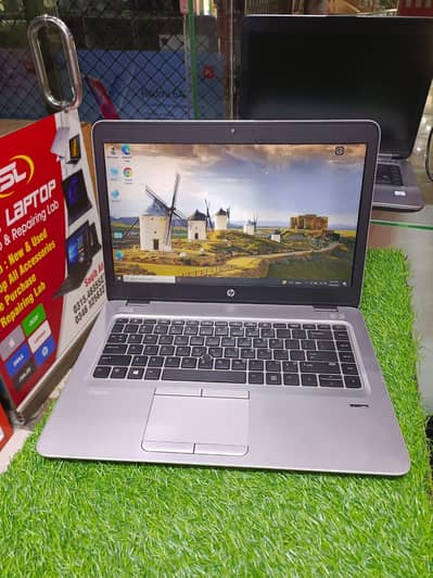 Hp EliteBook C i5-6th Gen 8GB RAM 256GB SSD Backlight Keyboard 14 FHD