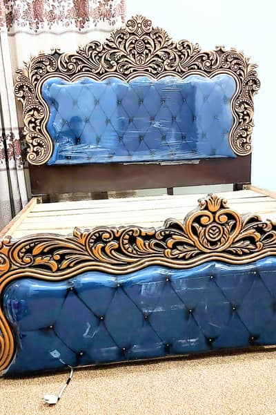King Size Bed set with side tables dressing brand new condition