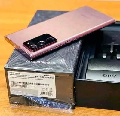 Samsung Galaxy Note 20 ultra 5G 12/256gb PTA approved 0345/0075/589