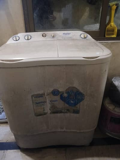 haier washing machine