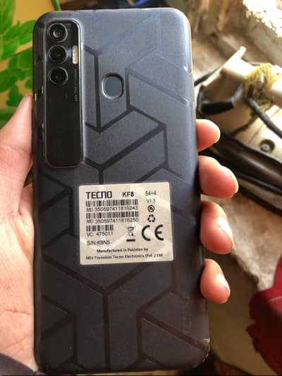Tecno spark7 pro.   4.64.  original pta Hilo G80 processer