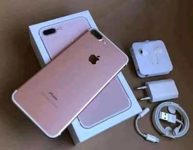 iphone 7 plus 256GB full box WhatsApp No 03275745285