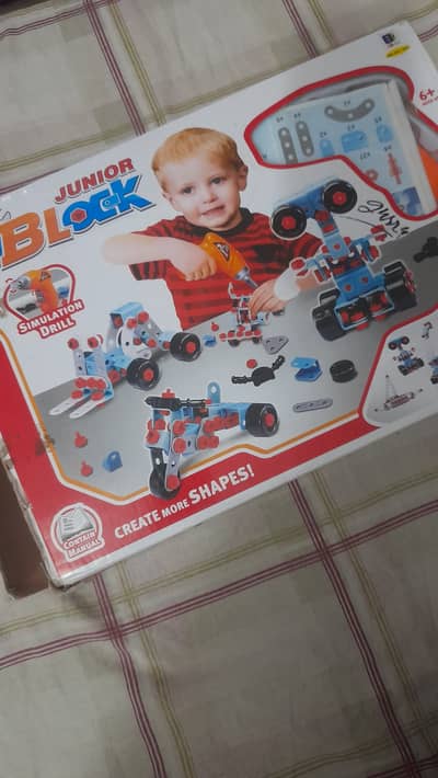 Blocks drill toys