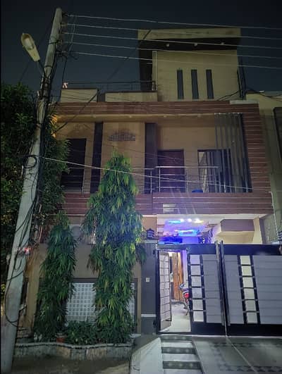 5 Marla Triple-Storey Corner House For Sale E Block, Pak Arab Housing Society, Lahore