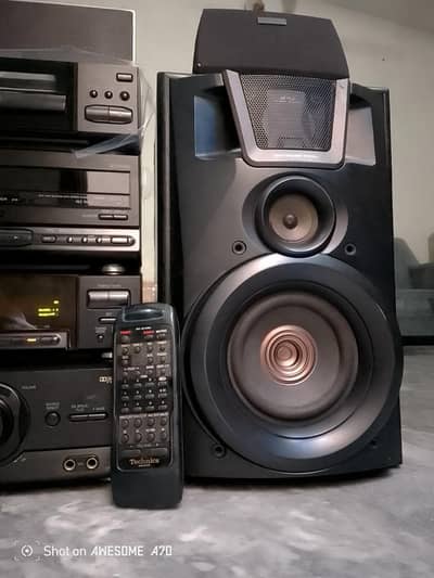 Technics 5.1 All working hi-fi component sound system new