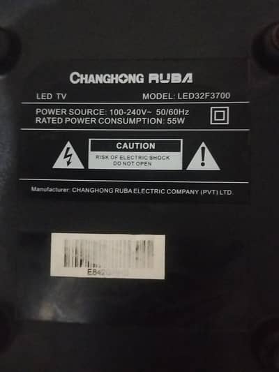 changhong Ruba 32 inch led just like a new condition with Android