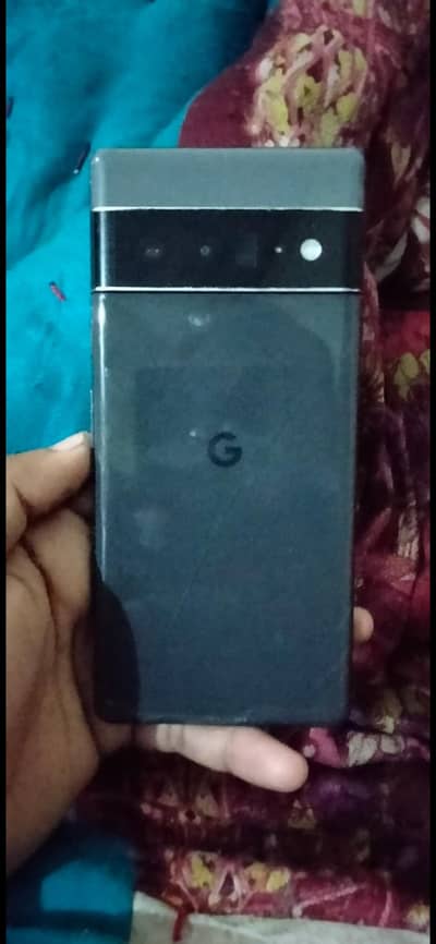 pixel 6pro pta aproved life time 12gb 128gb back brake finger off