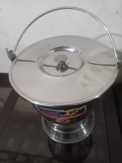 Stainless Steel Bartan New