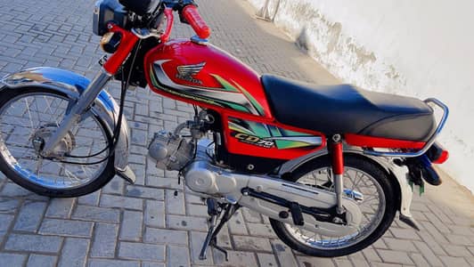 Honda CD 70 Model 2021 . . . Registered 2022