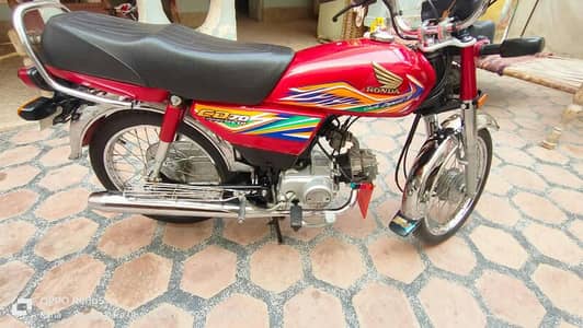 Honda bike 70 CG03251410662 urgent for sale model 2020