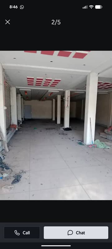 820 Sqft Vip Ground Shop for Rent in Very Hot Location Main Ferozpur Road Best For Bakary, Resturent, Pharmacy, Fast Food Point, others