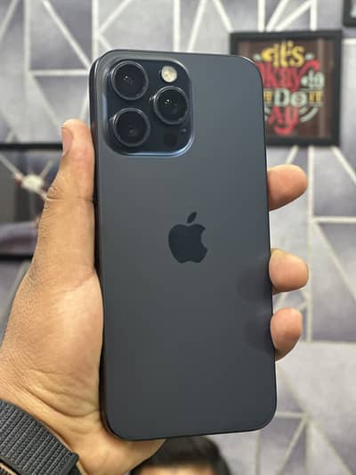 iphone 15Promax 256GB Non-pta LL/A full sim time available