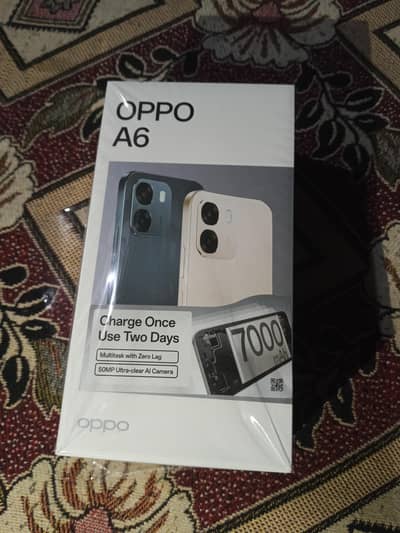 Oppo A6 | 8GB RAM | 256GB Storage | Brand New | Box Pack