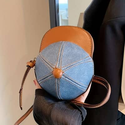 Cap Shaped CrossBody Bag
