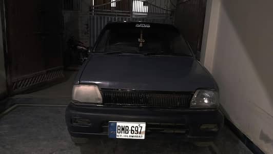 Mehran 1991 Model, Islamabad Number,Smart Card & Complete File Avail.