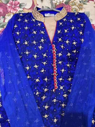 Patiala shalwar with kameez and dupatta