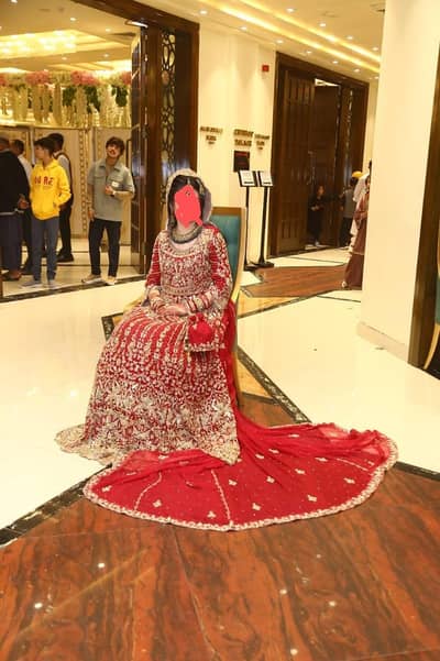 New Bridal Mexi with Tale Dupatta