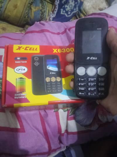 X-CELL X6300 KEYPAD MOBILE ALL OK 03216365106