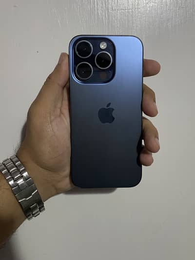 IPhone 15 Pro 128gb Blue Titanium PTA Approved