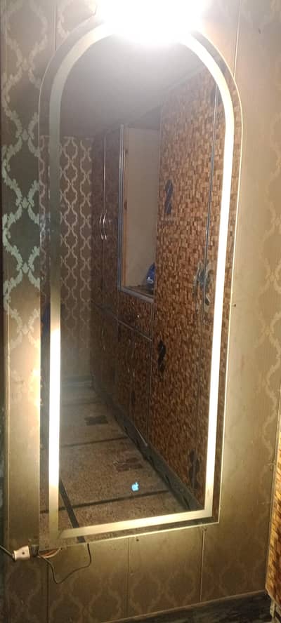 LED Light Mirror 58"L   22"W