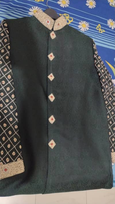 Large size sherwani