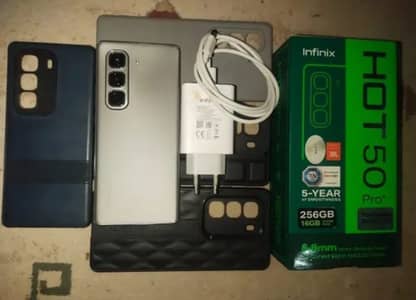 infinix hot 50 pro complete box urgent sale wtp no 0327=9258381