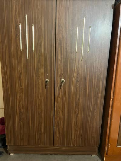2 Door Wardrobe with Dressing Table | Strong & Clean | Karachi