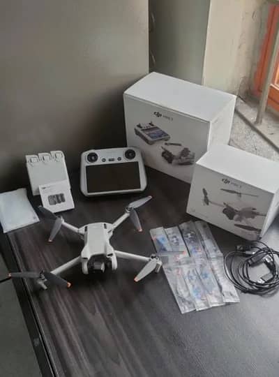 Drone DJI mini 3 pro complete box urgent sale connect wtp no