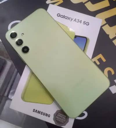 Samsung A34 5G 256GB Memory Urgent Available for Sale