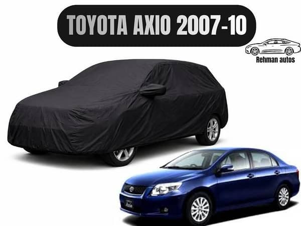 Toyota Corolla Axio (2007–2010) Single Layer Car Top Cover | Dust & Sun Protection | Lightweight & Easy Fit