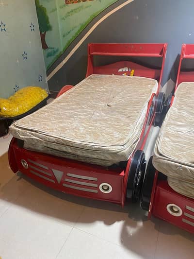 Cars duo bed