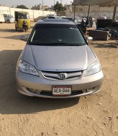 honda civic model 2002 convert in to face lift 2004