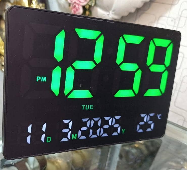 Masjid Wall Clock Automatic Time Clock Digital Time Clock Analog Clock 12