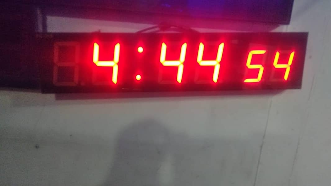 Masjid Wall Clock Automatic Time Clock Digital Time Clock Analog Clock 17