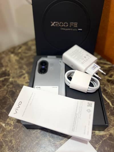 Vivo x200FE 12gb512gb  black color almost 8months warranty  full box